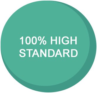 100 percent high standard