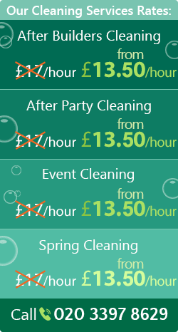 Rotherhithe cleaning services SE16